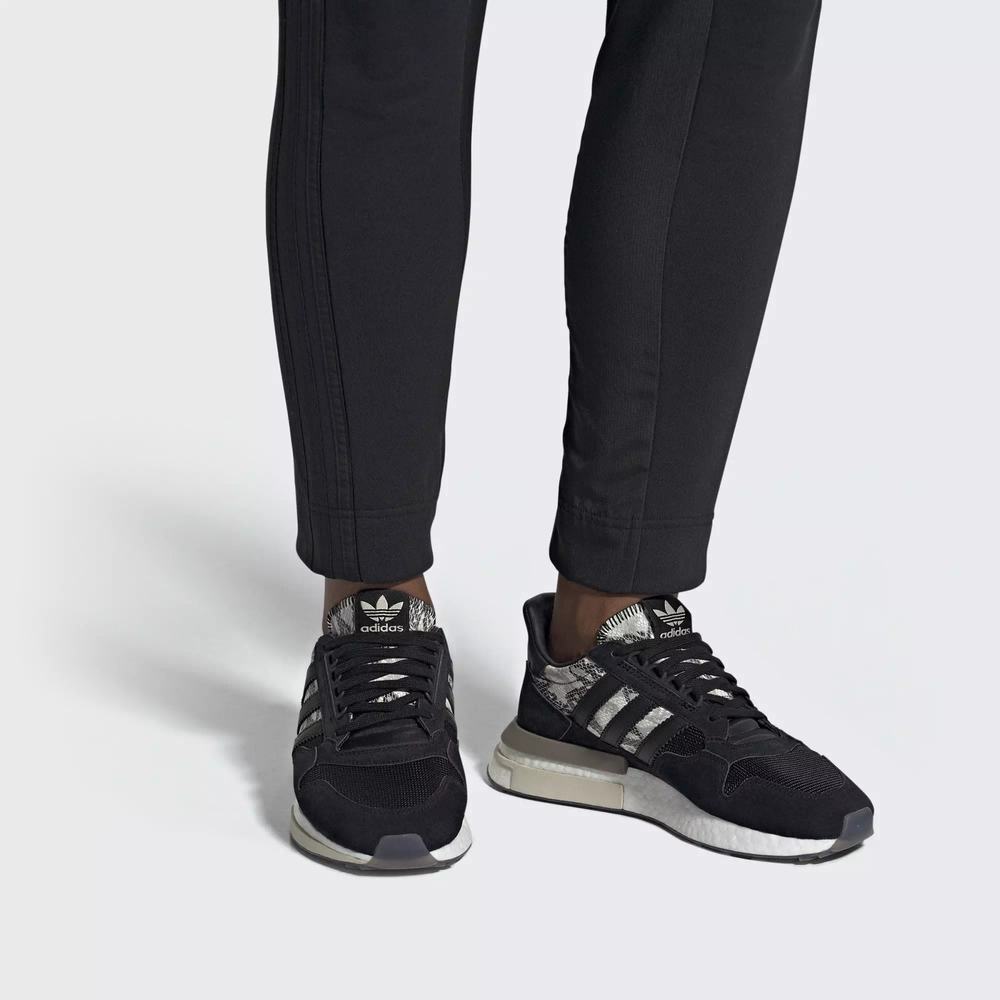 Adidas ZX 500 RM Tenis Negros Para Hombre (MX-44202)